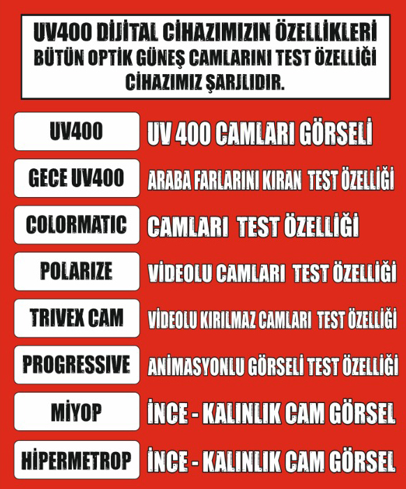 UV 400 Test Cihazı Resim 2